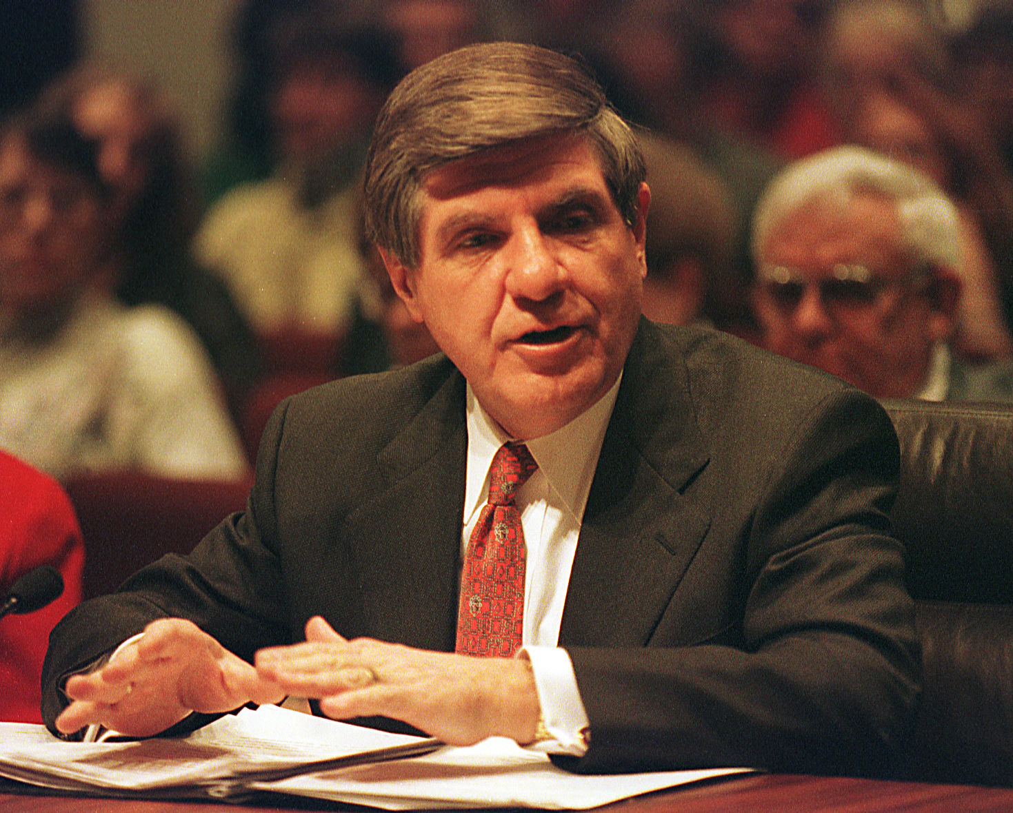 Ben Nelson with Unicameral